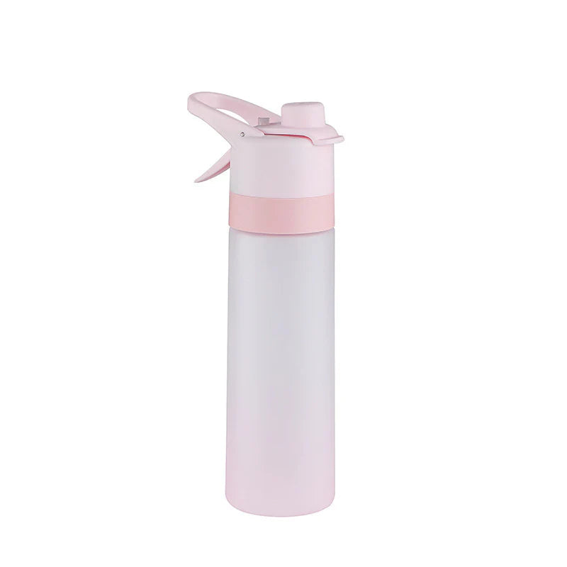 Botella de agua en aerosol para niñas, para deportes al aire libre, fitness, taza de agua, botella de spray de gran capacidad, artículos para beber, botellas de viaje, aparatos de cocina