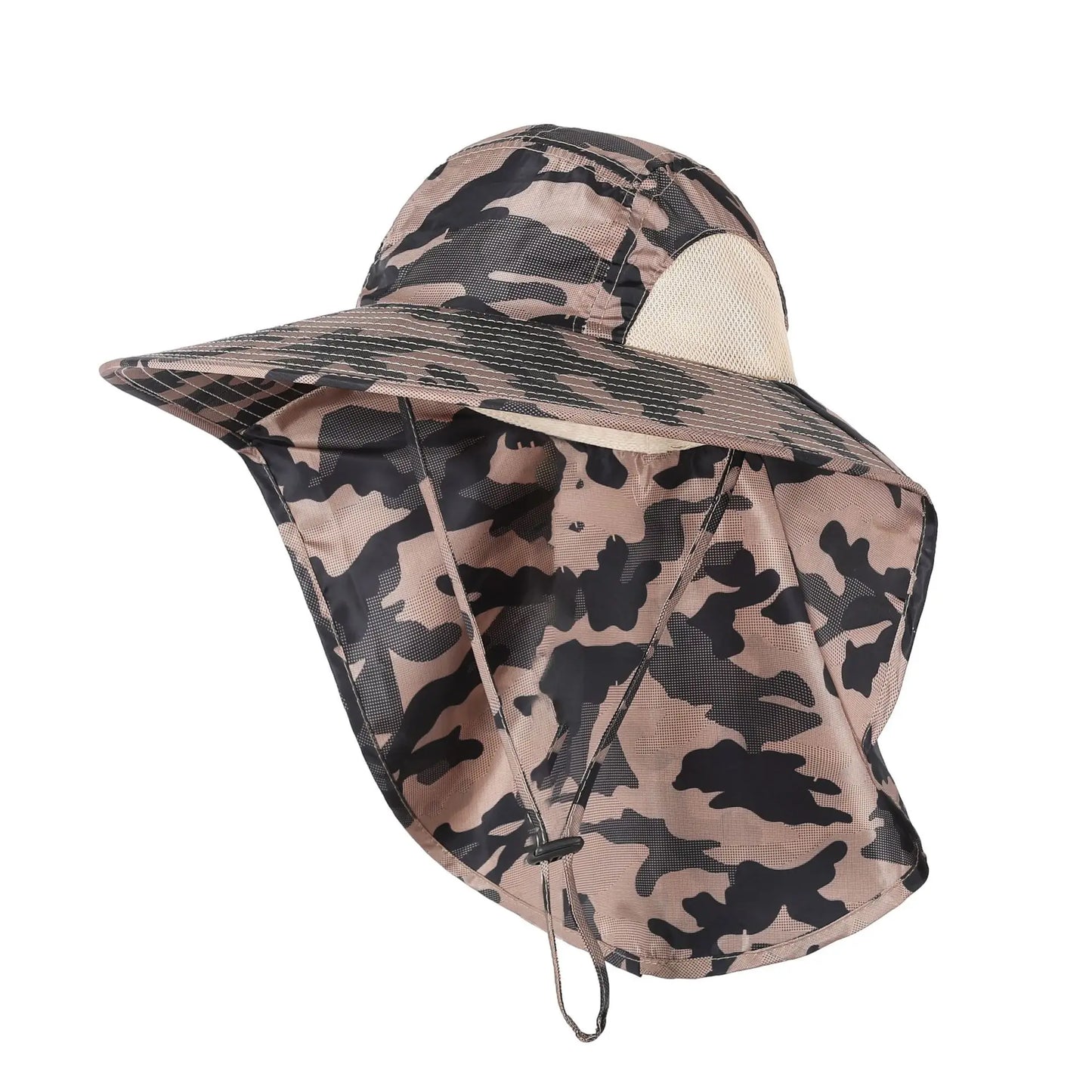 Wide Brim Baseball Hats for Women and Men Sun Defender Cooling Neck Guard Safari Cap for Hiking Fishing Outdoor Hat with Flap