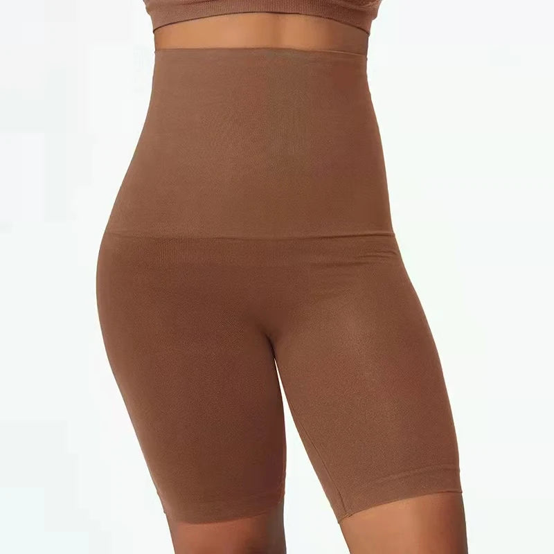 SH-009 Nuevos pantalones cortos moldeadores para mujer, cintura alta, antideslizantes, pantalones para el vientre, levantan la cadera, ropa interior moldeadora de cuerpo para mujer en tallas grandes S-4XL