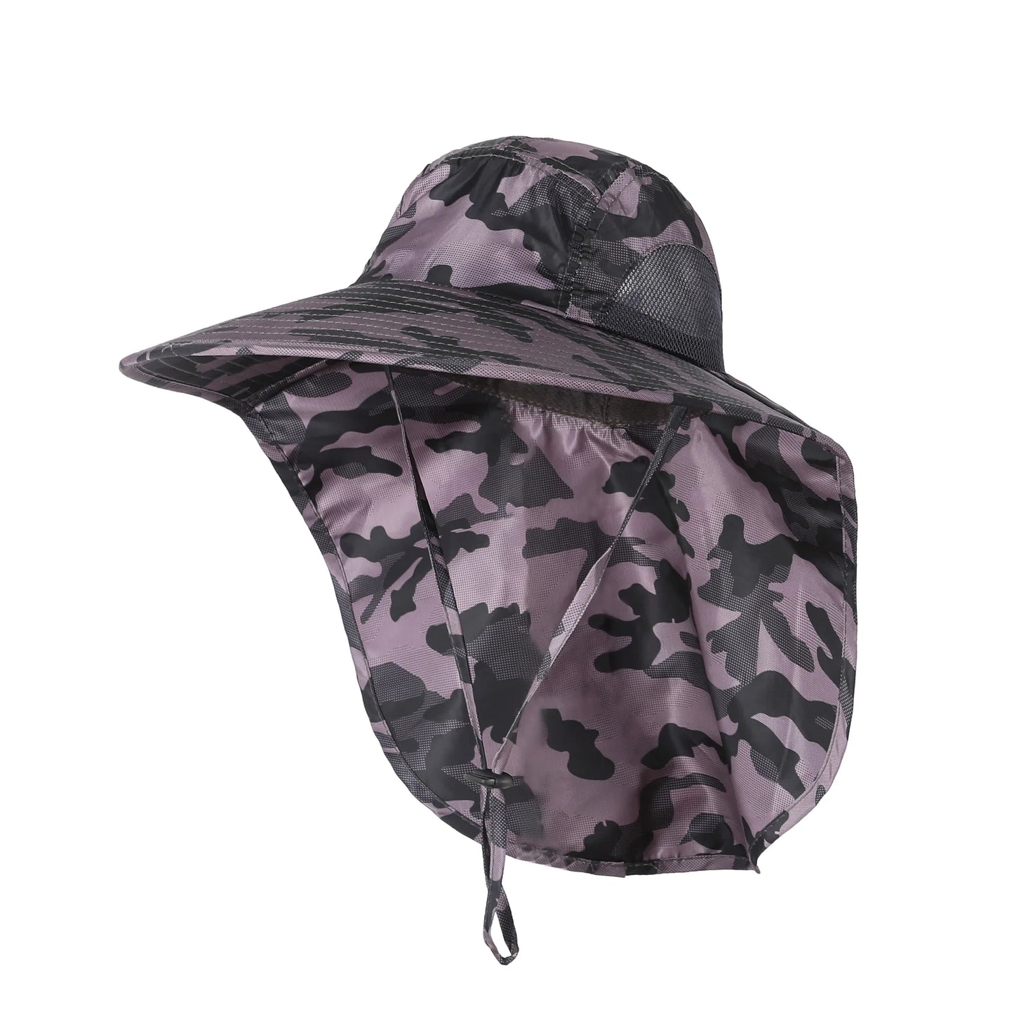 Wide Brim Baseball Hats for Women and Men Sun Defender Cooling Neck Guard Safari Cap for Hiking Fishing Outdoor Hat with Flap