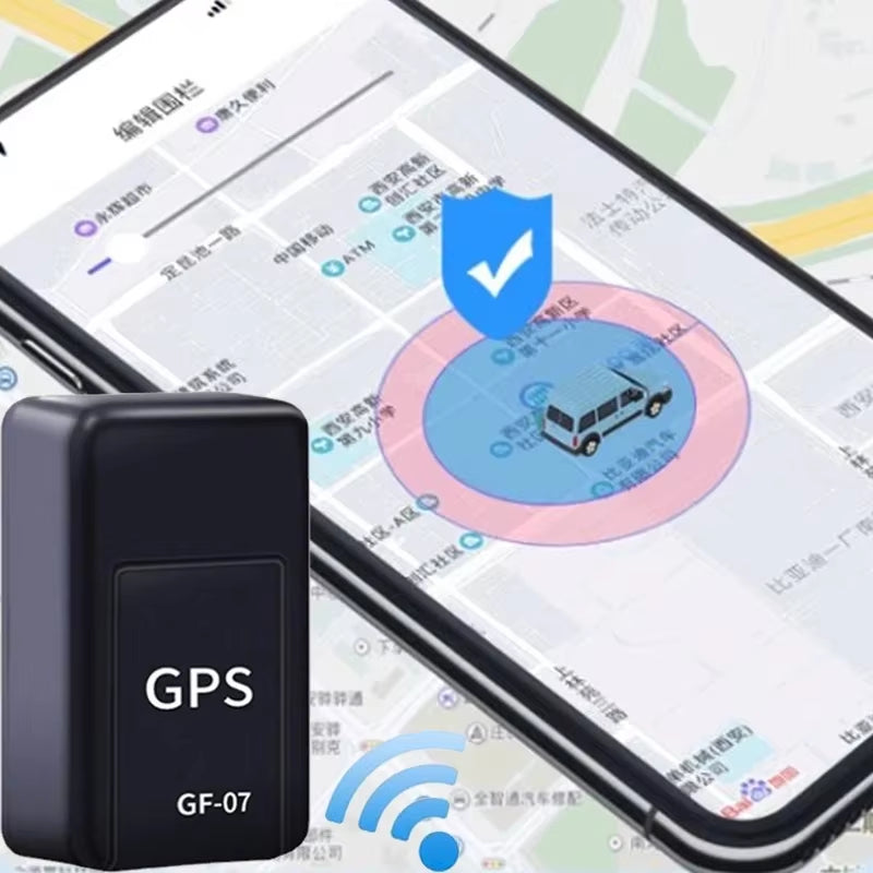 Localizador GPS GF-07 Localizador compacto preciso y cómodo para vehículos automóviles, fácil de instalar, posicionamiento preciso remoto, dispositivo móvil