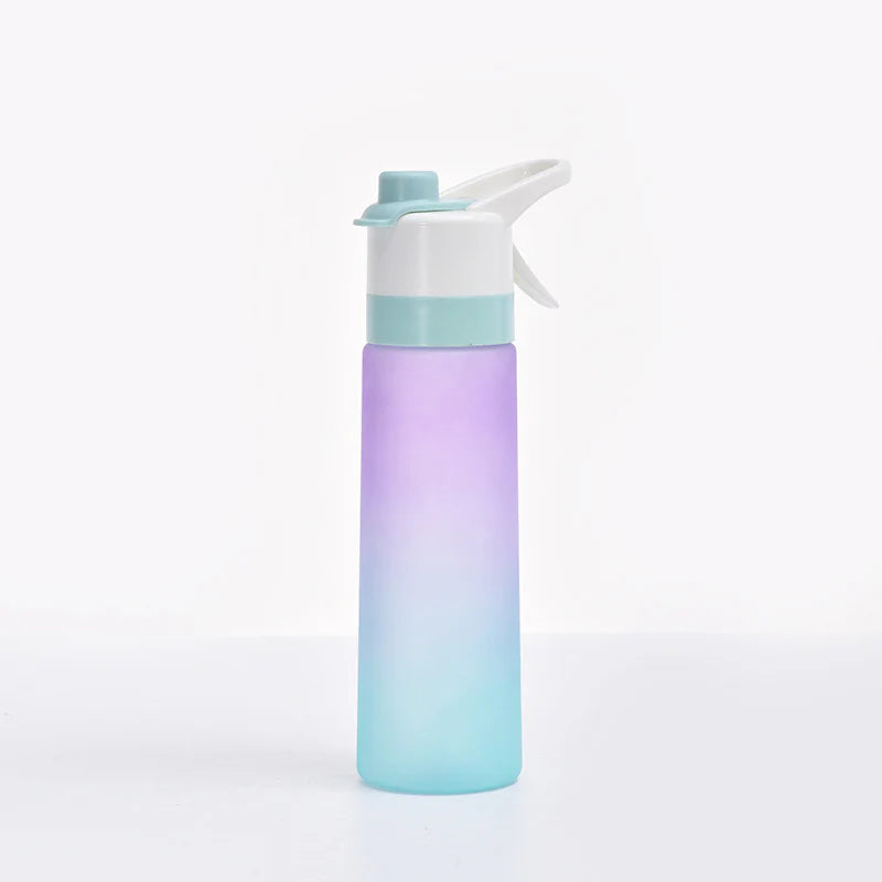 Botella de agua en aerosol para niñas, para deportes al aire libre, fitness, taza de agua, botella de spray de gran capacidad, artículos para beber, botellas de viaje, aparatos de cocina