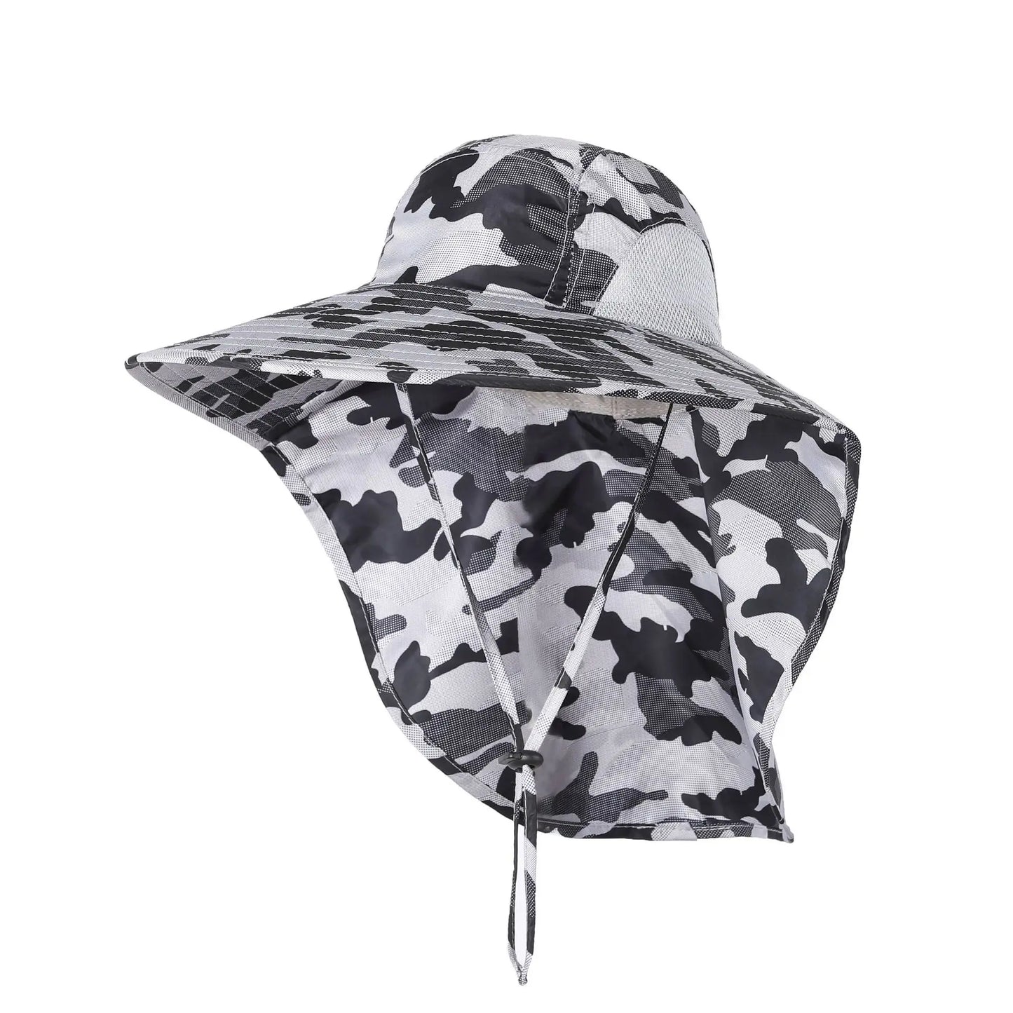 Wide Brim Baseball Hats for Women and Men Sun Defender Cooling Neck Guard Safari Cap for Hiking Fishing Outdoor Hat with Flap