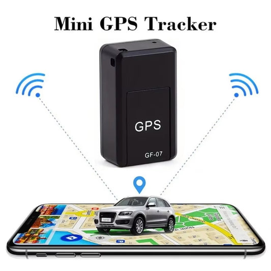 Localizador GPS GF-07 Localizador compacto preciso y cómodo para vehículos automóviles, fácil de instalar, posicionamiento preciso remoto, dispositivo móvil